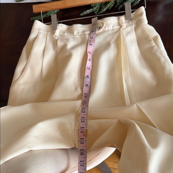 Talbots wool pant set blazer and trousers Cream Women's Jumpsuit - Picture 11 of 13